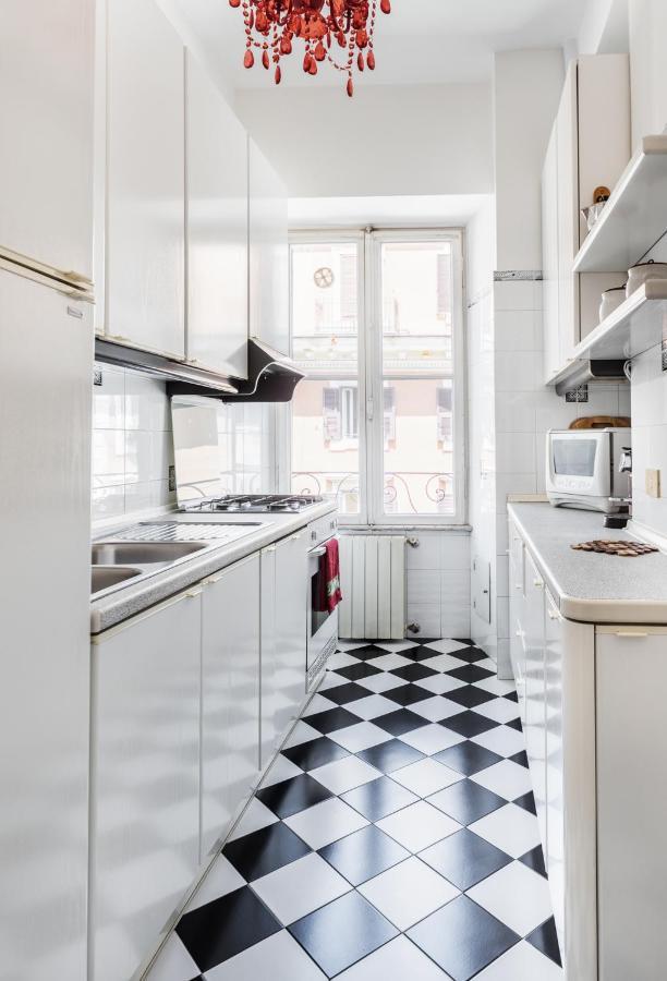 Sunny Flat Near Villa Borghese Рим Экстерьер фото